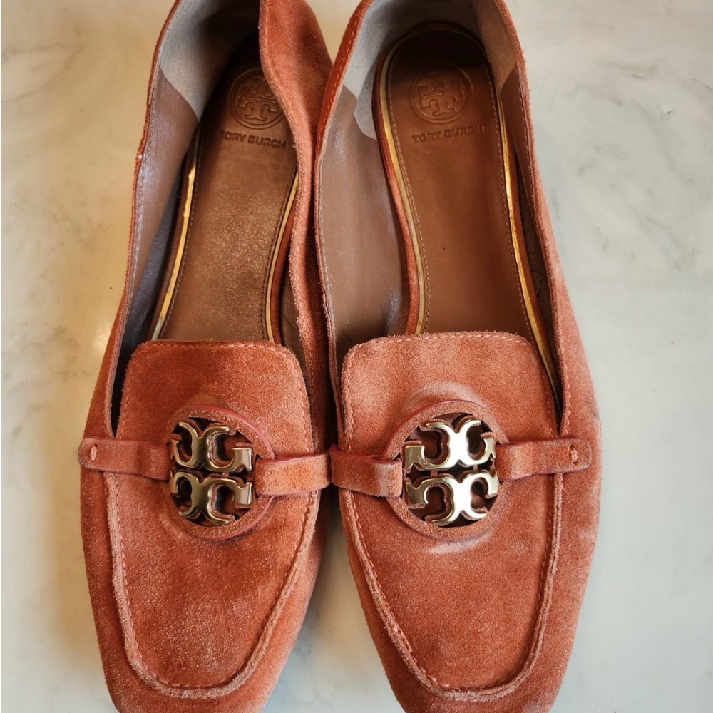Tory Burch Women's Suede Loafers - Tan